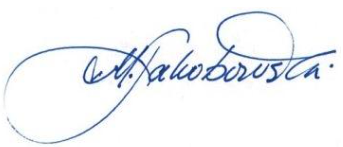 President's Signature